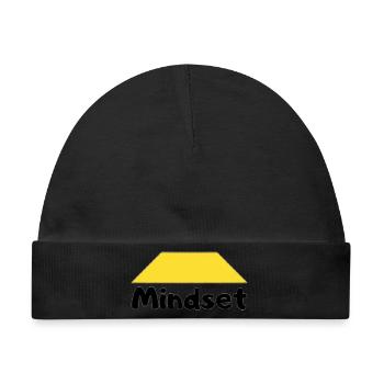 Mindset - Baby Premium Organic Mütze - Schwarz - Vorne