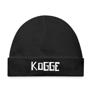 Kogge - Baby Premium Organic Mütze - Schwarz - Vorne