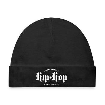 Underground Gothic Music Tee - Baby Premium Organic Mütze - Schwarz - Vorne