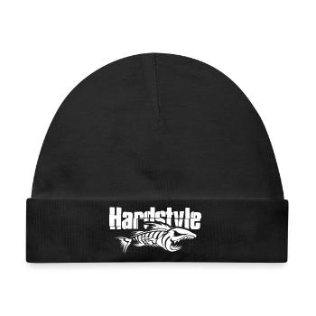 Hardstyle - Baby Premium Organic Mütze - Schwarz - Vorne