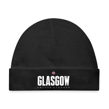 Glasgow - Baby Premium Organic Mütze - Schwarz - Vorne