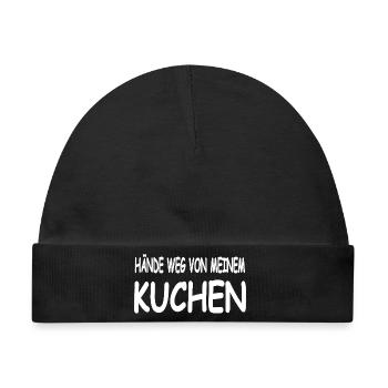 Kuchen - Baby Premium Organic Mütze - Schwarz - Vorne