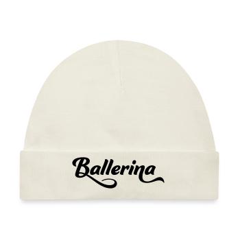 Ballerina - Baby Premium Organic Mütze - Naturweiß - Vorne