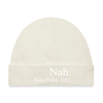 ROSA PARKS - Baby Premium Organic Mütze - Naturweiß - Vorne