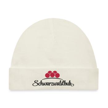 Schwarzwaldbub - Baby Premium Organic Mütze - Naturweiß - Vorne