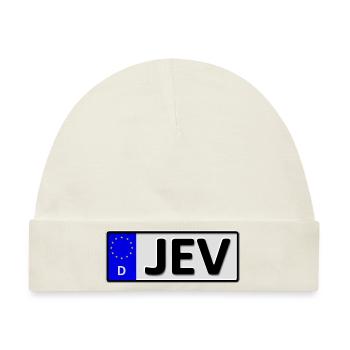 Jever Kennzeichen - Baby Premium Organic Mütze - Naturweiß - Vorne