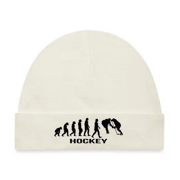hockey - Baby Premium Organic Mütze - Naturweiß - Vorne