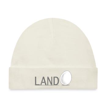 Landei - Baby Premium Organic Mütze - Naturweiß - Vorne