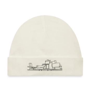 Guggenheim Museum Bilbao - Baby Premium Organic Mütze - Naturweiß - Vorne
