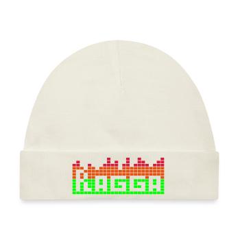 Neues Erinnerungen & T-Shirts Musik Ragga - Baby Premium Organic Mütze - Naturweiß - Vorne