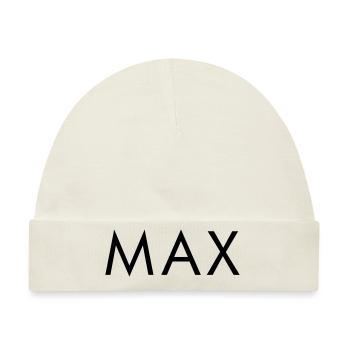 MAX - Baby Premium Organic Mütze - Naturweiß - Vorne