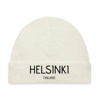 helsinki - Baby Premium Organic Mütze - Naturweiß - Vorne