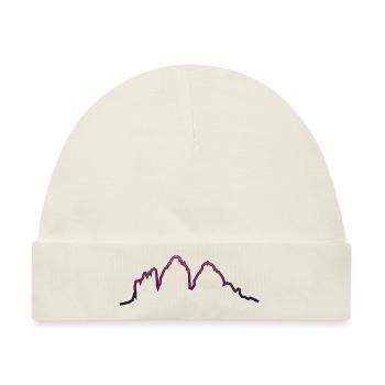 Dolomiten Drei Zinnen Morgendämmerung - Baby Premium Organic Mütze - Naturweiß - Vorne