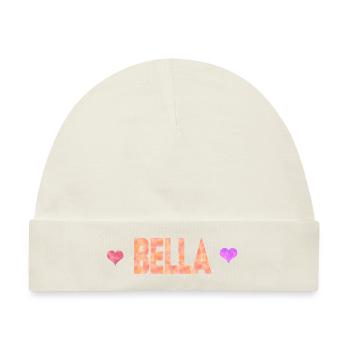 Bella - Baby Premium Organic Mütze - Naturweiß - Vorne