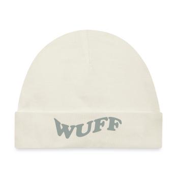 wuff hund - Baby Premium Organic Mütze - Naturweiß - Vorne