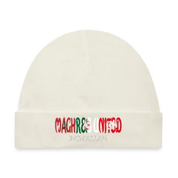 Maghreb United Inchallah - Baby Premium Organic Mütze - Naturweiß - Vorne