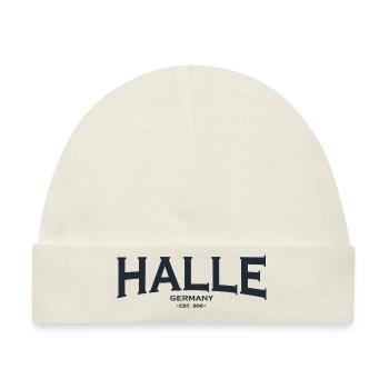 Halle - Baby Premium Organic Mütze - Naturweiß - Vorne
