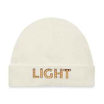 Light - Baby Premium Organic Mütze - Naturweiß - Vorne