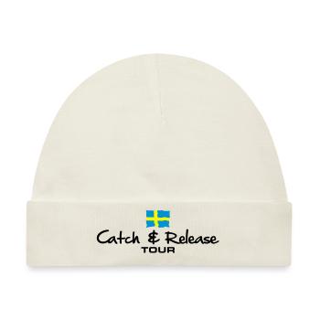 C&R Schweden Tour - Baby Premium Organic Mütze - Naturweiß - Vorne
