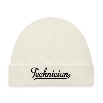 Techniker - Baby Premium Organic Mütze - Naturweiß - Vorne