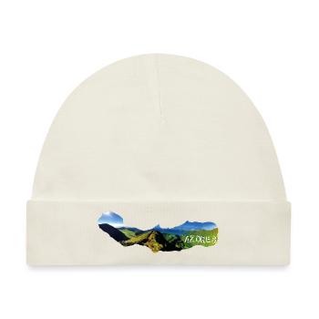 Azores Boca do Inferno Azoren Portugal Aussicht - Baby Premium Organic Mütze - Naturweiß - Vorne
