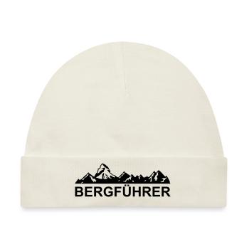 bergführer - Baby Premium Organic Mütze - Naturweiß - Vorne