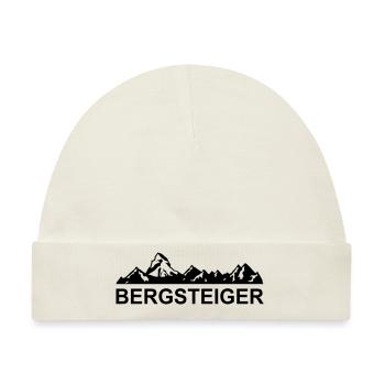bergsteiger - Baby Premium Organic Mütze - Naturweiß - Vorne