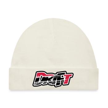 Drift Motorsport - Baby Premium Organic Mütze - Naturweiß - Vorne