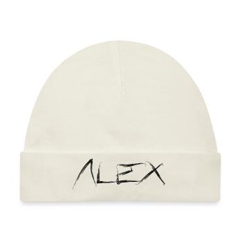 Alex - Baby Premium Organic Mütze - Naturweiß - Vorne