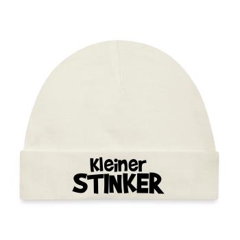 kleiner Stinker - Baby Premium Organic Mütze - Naturweiß - Vorne