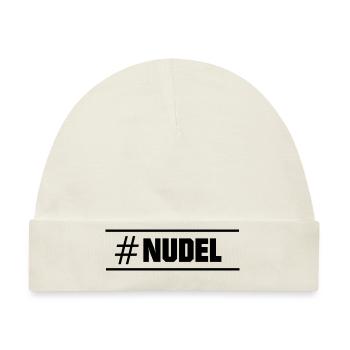 Nudel - Baby Premium Organic Mütze - Naturweiß - Vorne