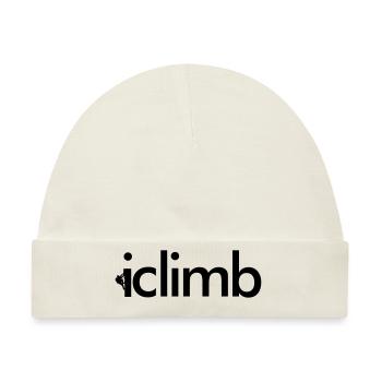 I climb - Baby Premium Organic Mütze - Naturweiß - Vorne