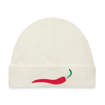 Tribal hot Chilli - Baby Premium Organic Mütze - Naturweiß - Vorne