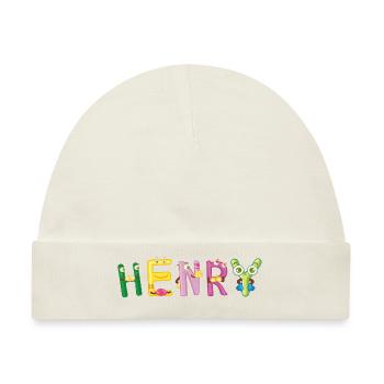 Henry - Baby Premium Organic Mütze - Naturweiß - Vorne