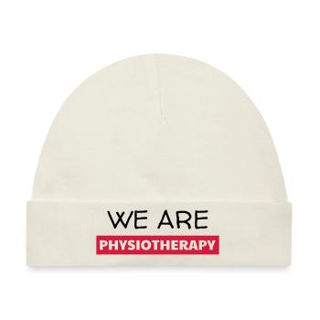 Krankengymnast / Krankengymnastin / Physio / - Baby Premium Organic Mütze - Naturweiß - Vorne