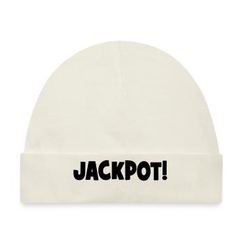 Jackpot - Baby Premium Organic Mütze - Naturweiß - Vorne