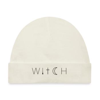 Witch - Baby Premium Organic Mütze - Naturweiß - Vorne