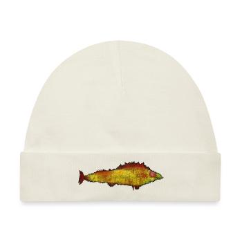 Paul Klee - The goldfish - Der Goldfisch - Baby Premium Organic Mütze - Naturweiß - Vorne
