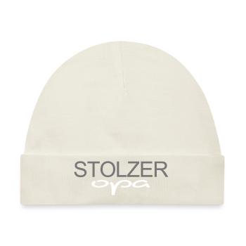 Stolzer Opa - Baby Premium Organic Mütze - Naturweiß - Vorne