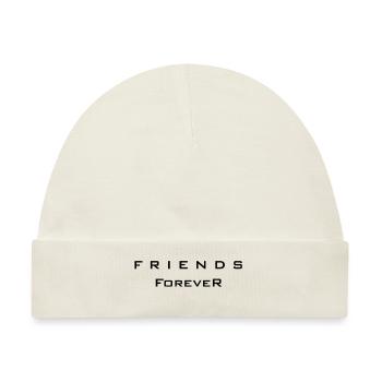 Friends ForeveR - Baby Premium Organic Mütze - Naturweiß - Vorne