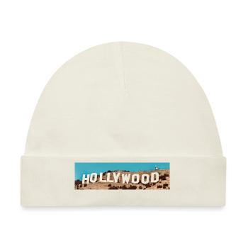 Hollywood - Baby Premium Organic Mütze - Naturweiß - Vorne