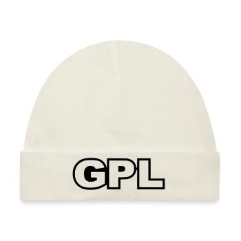 GPL - Baby Premium Organic Mütze - Naturweiß - Vorne