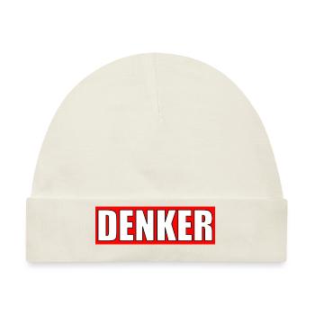 Denker - Baby Premium Organic Mütze - Naturweiß - Vorne