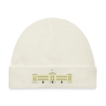 London Icon Buckingham Palace - Baby Premium Organic Mütze - Naturweiß - Vorne