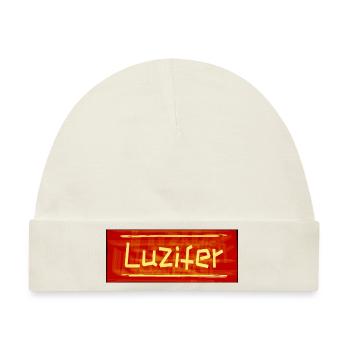 Luzifer teufel - Baby Premium Organic Mütze - Naturweiß - Vorne