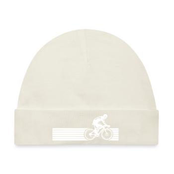 BIKE - Baby Premium Organic Mütze - Naturweiß - Vorne