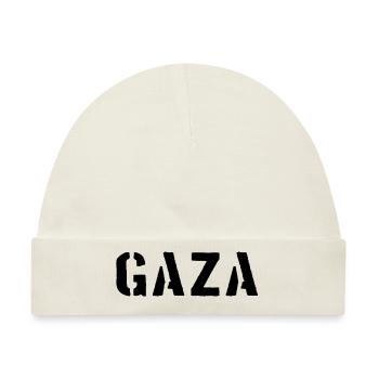 Gaza - Palestine - Ramala - Palestina palestinian - Baby Premium Organic Mütze - Naturweiß - Vorne