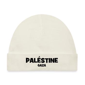 Palestine - Gaza - Arabia - palestinian Palestina - Baby Premium Organic Mütze - Naturweiß - Vorne