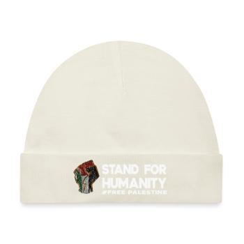 Freedom Fist Free Palestine - Baby Premium Organic Mütze - Naturweiß - Vorne
