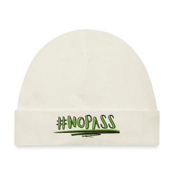 NO PASS - Baby Premium Organic Mütze - Naturweiß - Vorne